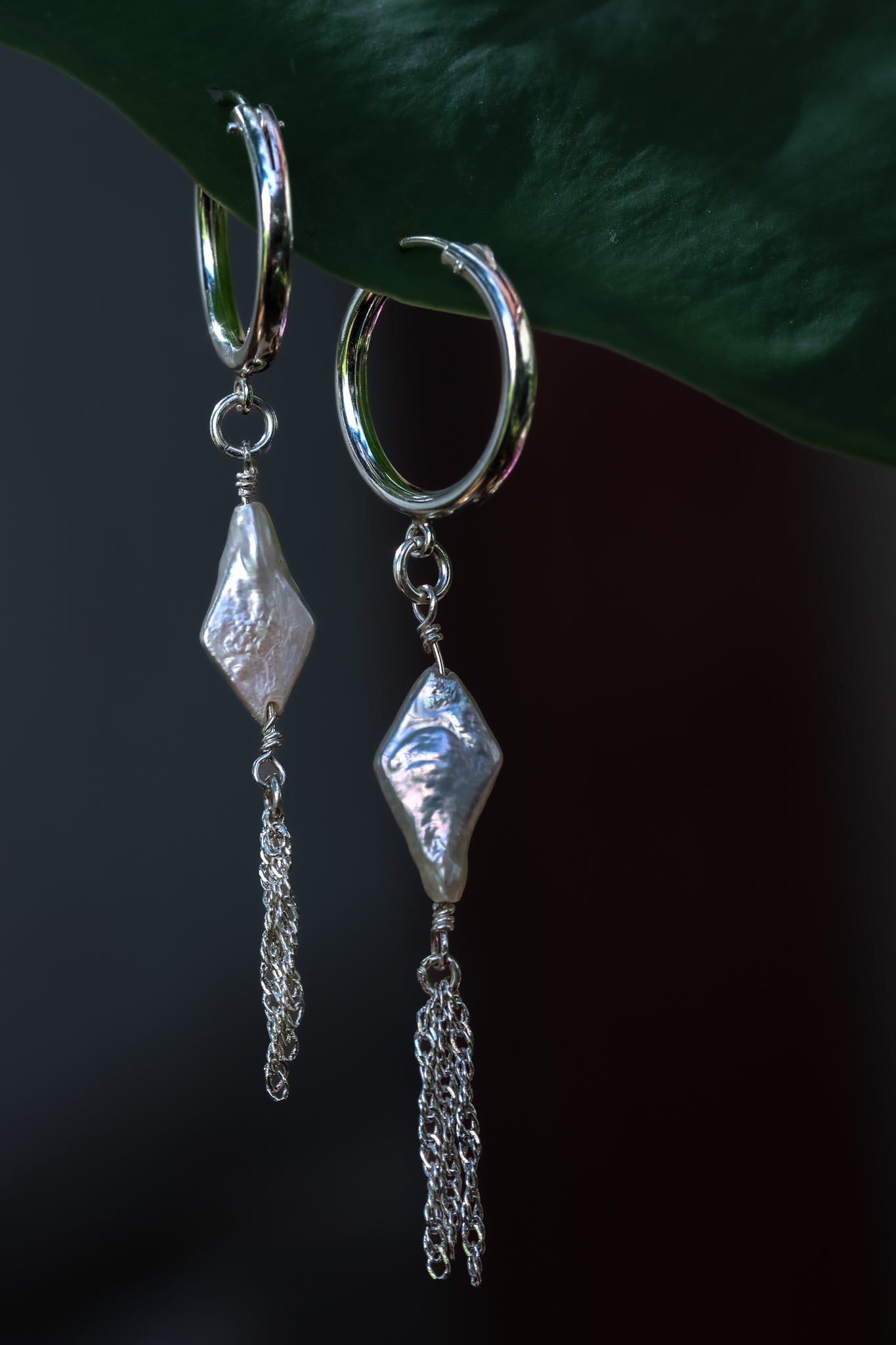 Verano silver earrings