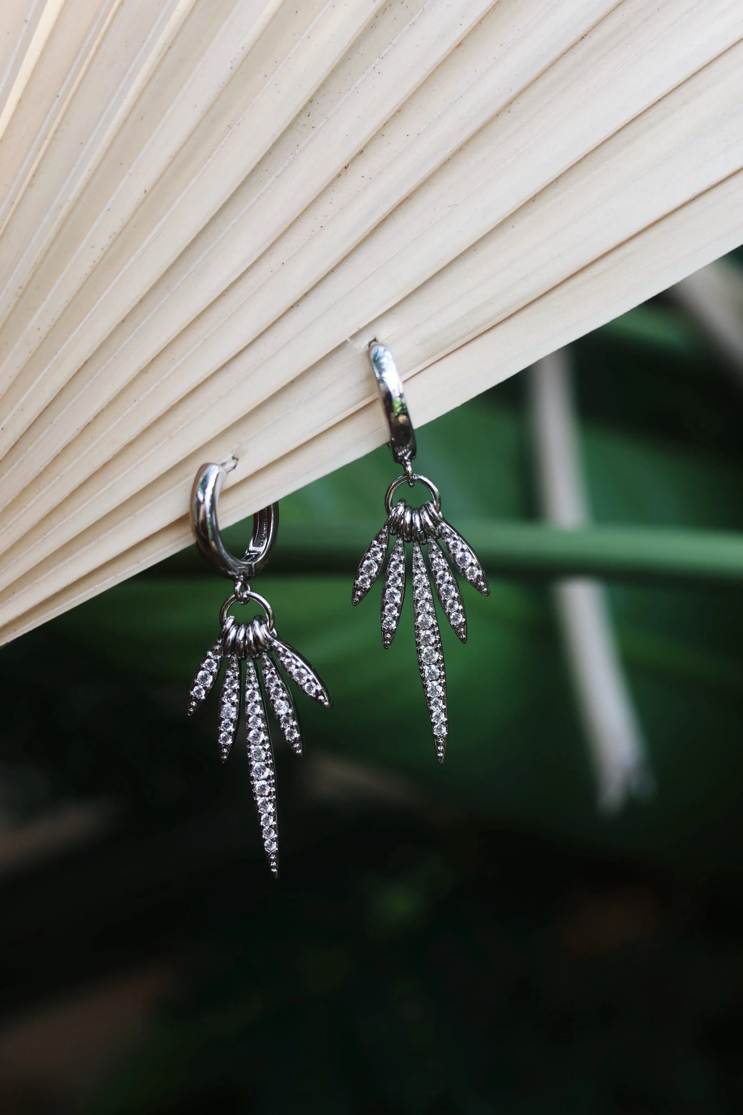 Palm Earrings